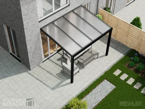 Modernbedacht 4m schwarz oben comp Modernbedacht