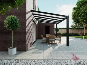 Modernbedacht 5m schwarz seite comp Modernbedacht