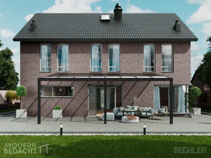 Modernbedacht 8m schwarz vorne comp Modernbedacht