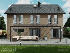 Modernbedacht 9m schwarz vorne comp Modernbedacht