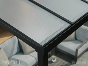 Modernbedacht schwarz dachart poly comp Modernbedacht