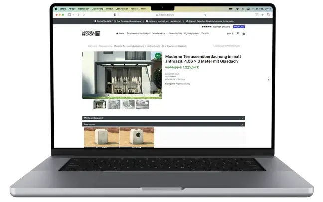 konfigurator modernbedacht Modernbedacht